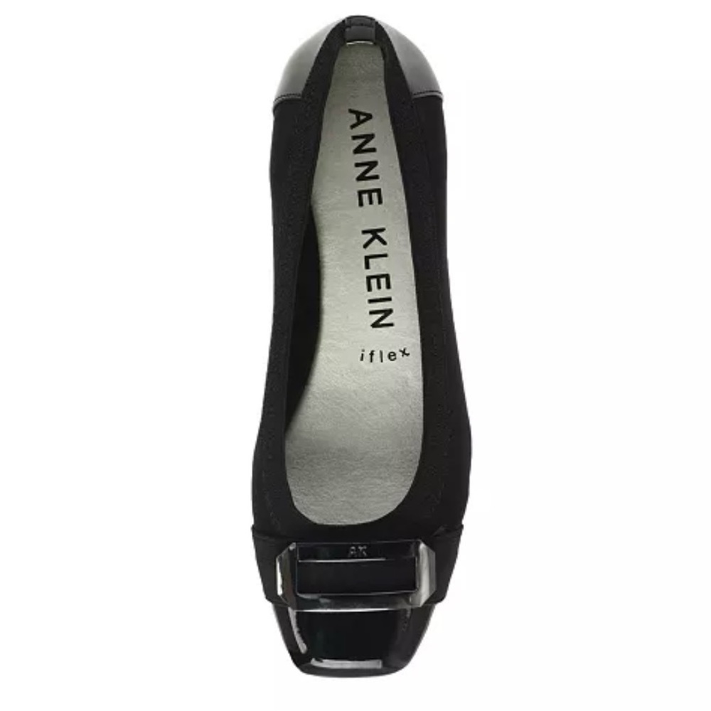 Anne Klein Sport Womens Uplift 2 Black Loafers Ballet Flats Shoes 9.5 M new!